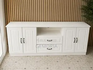 Meuble Tv Moderne Bois – Élégance Et Grande Capacité