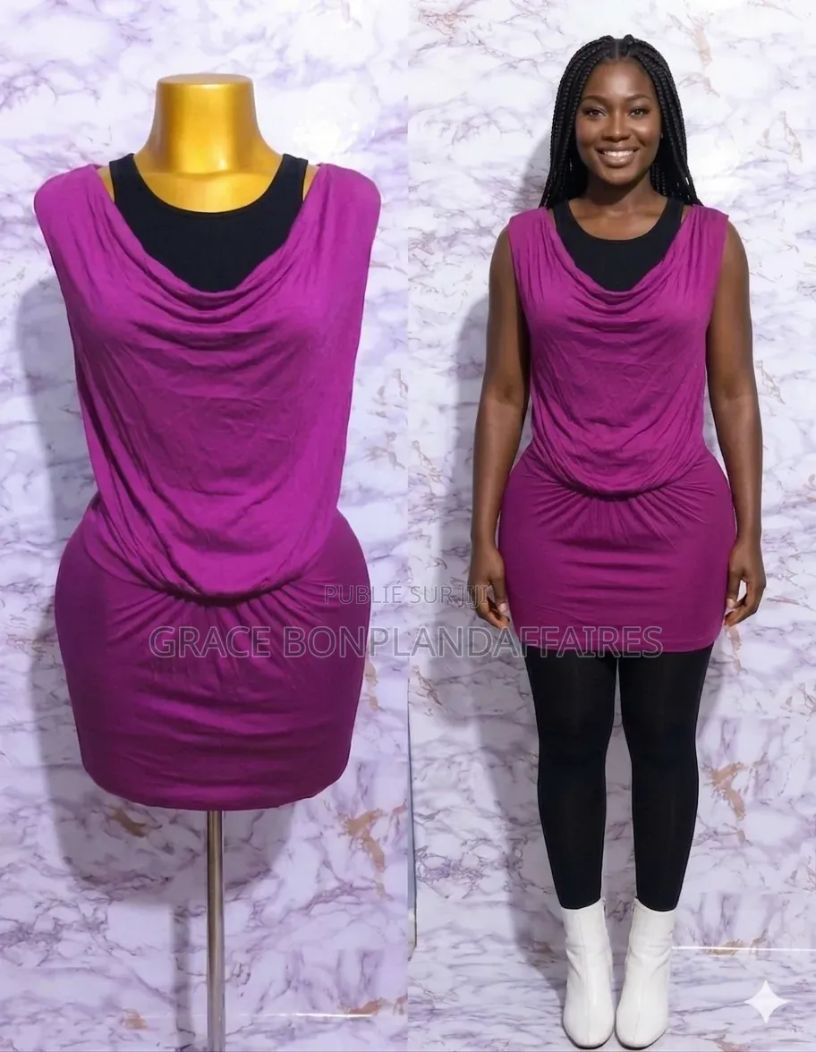 Magnifique Haut Violet Femme. Solde : 1500fcfa