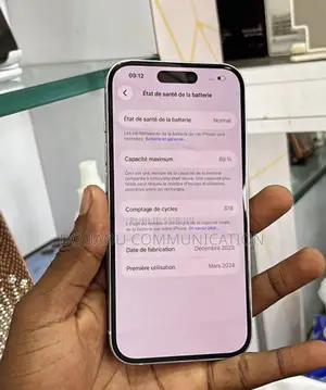 Nouveau Apple iPhone 15 128 GB Bleu