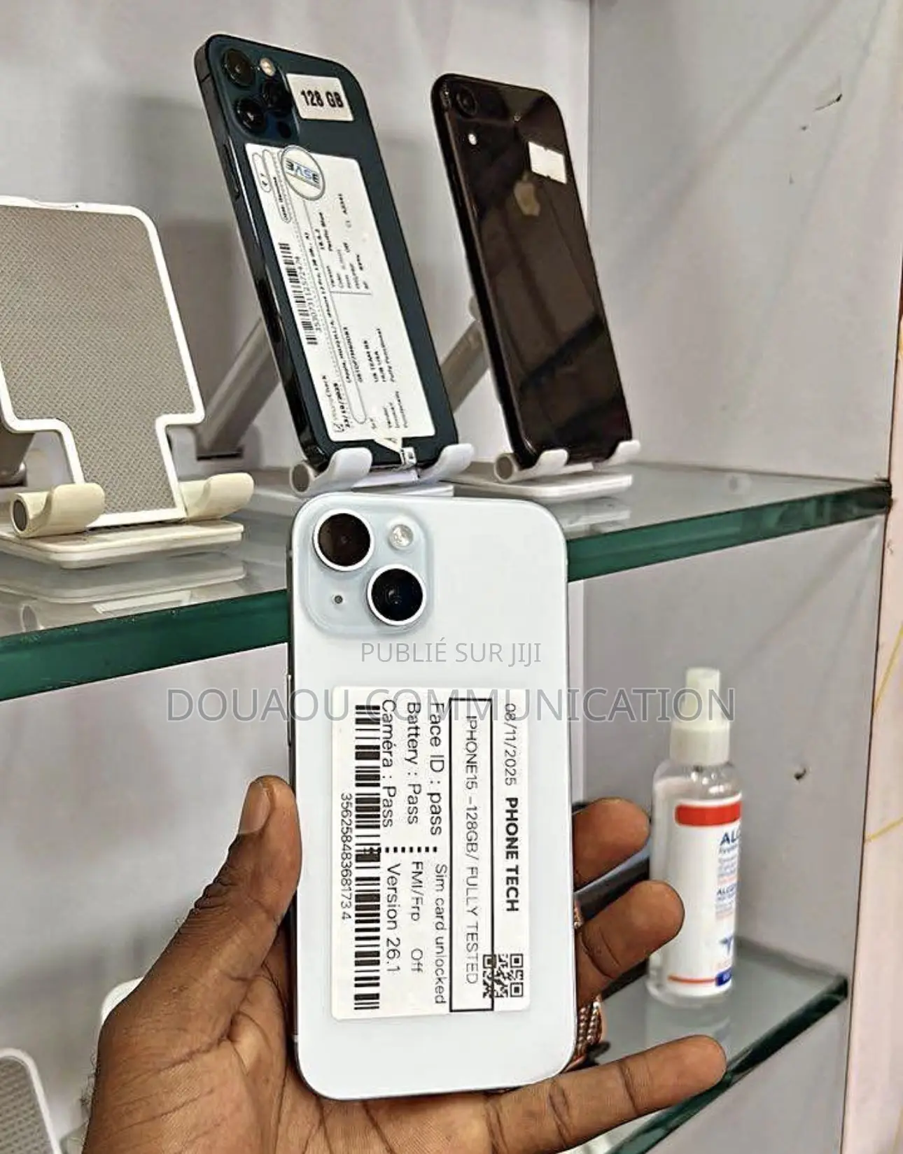 Nouveau Apple iPhone 15 128 GB Bleu