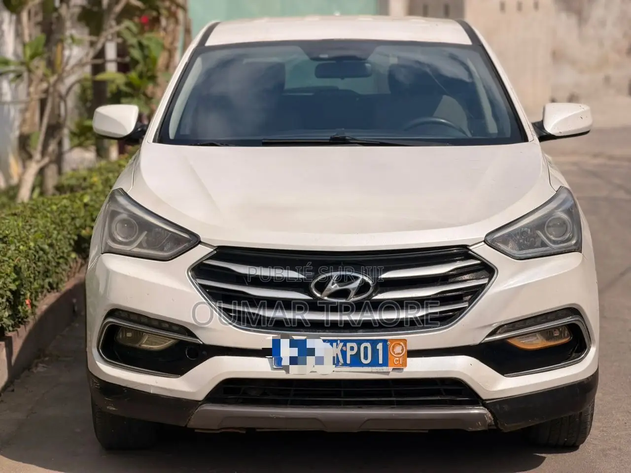 Hyundai Santa Fe 2017 Blanc