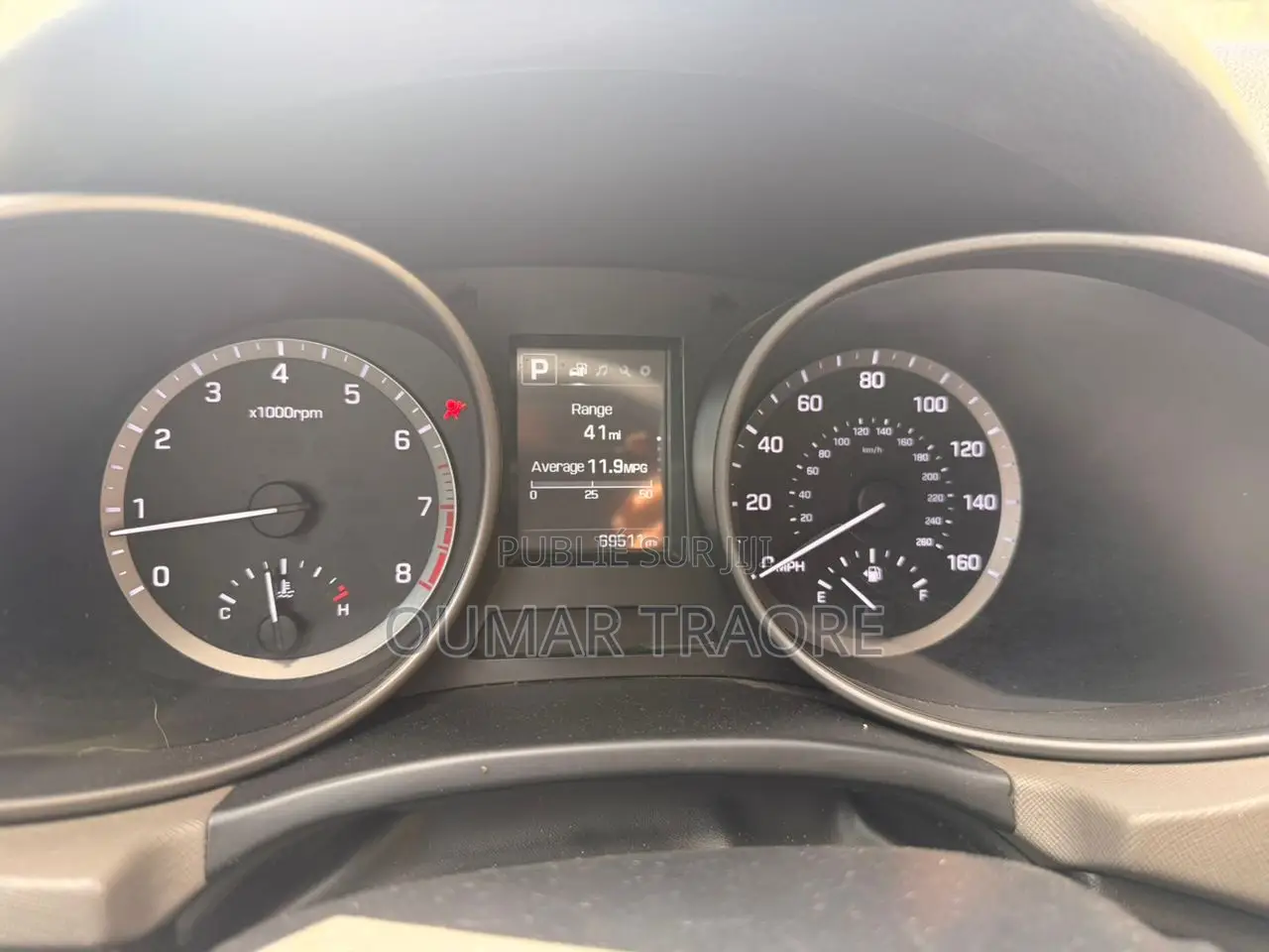Hyundai Santa Fe 2017 Blanc