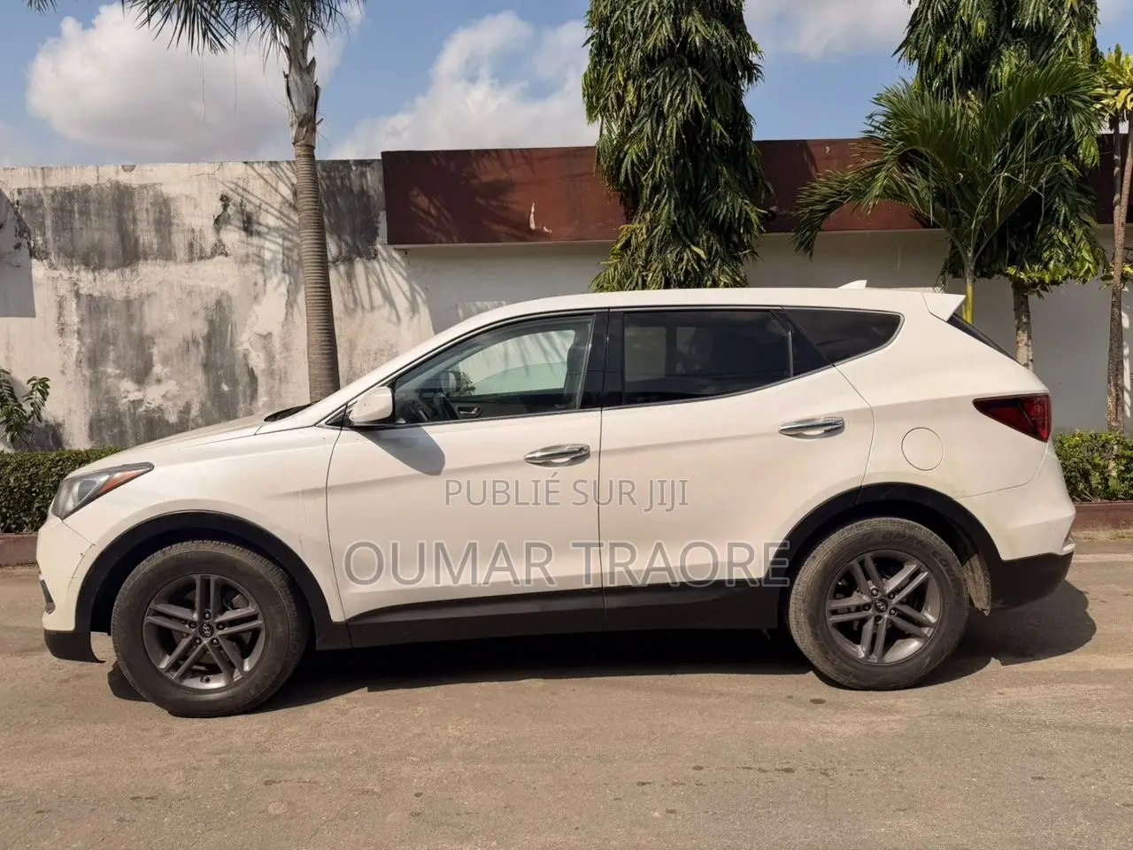 Hyundai Santa Fe 2017 Blanc
