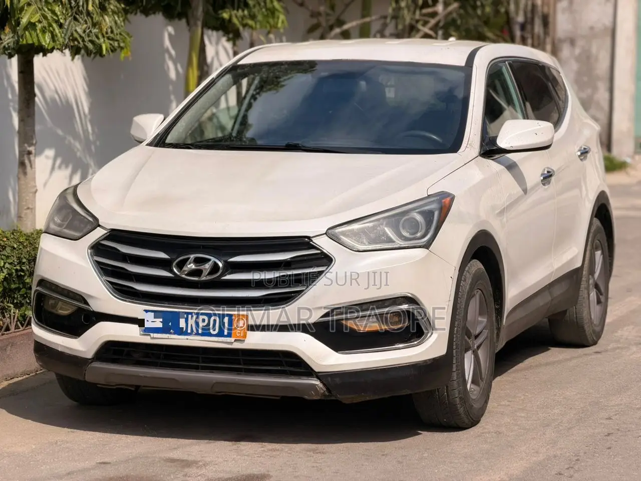 Hyundai Santa Fe 2017 Blanc