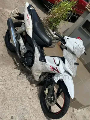 Nouveau TVS Rockz 125 2024 Blanc