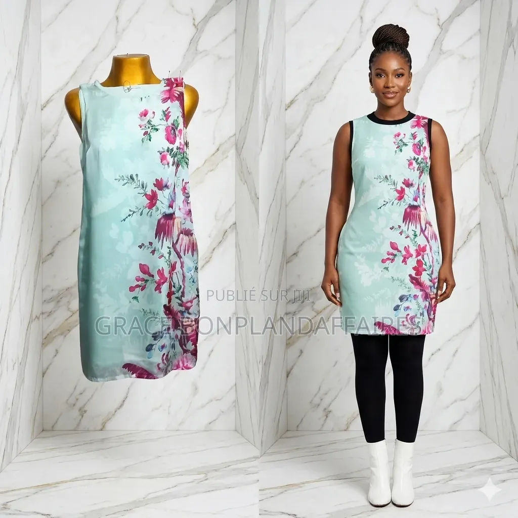 Robe À Fleur. Solde : 1500fcfa