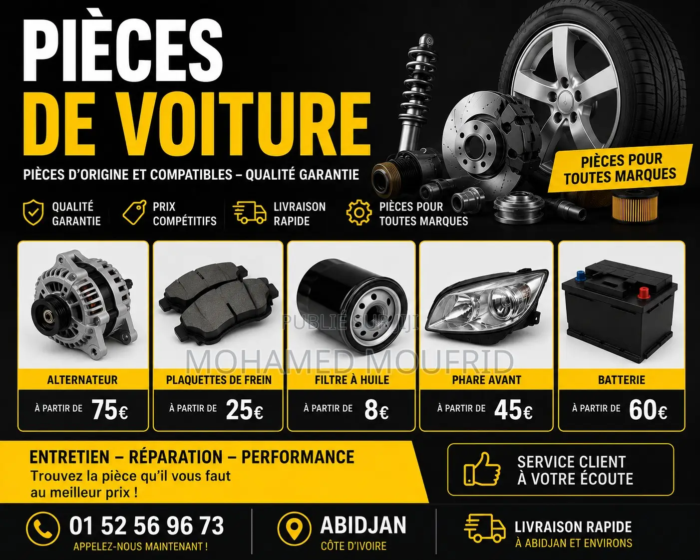 Vente De Pièces Chez Diallo