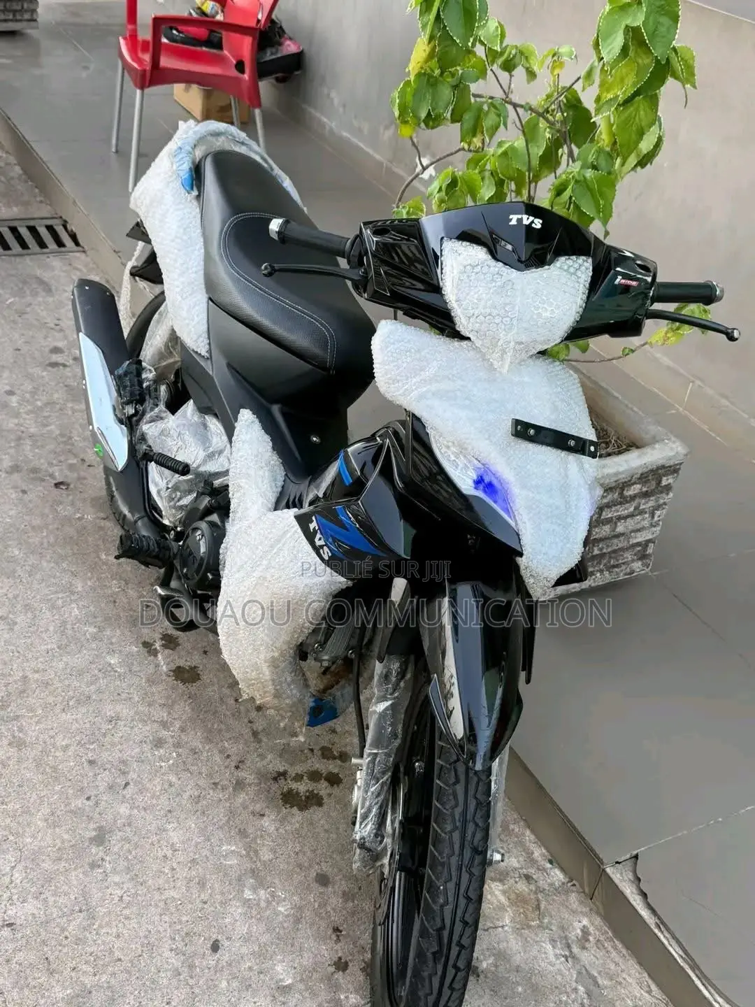 Nouveau TVS HLX 125 2024 Noir