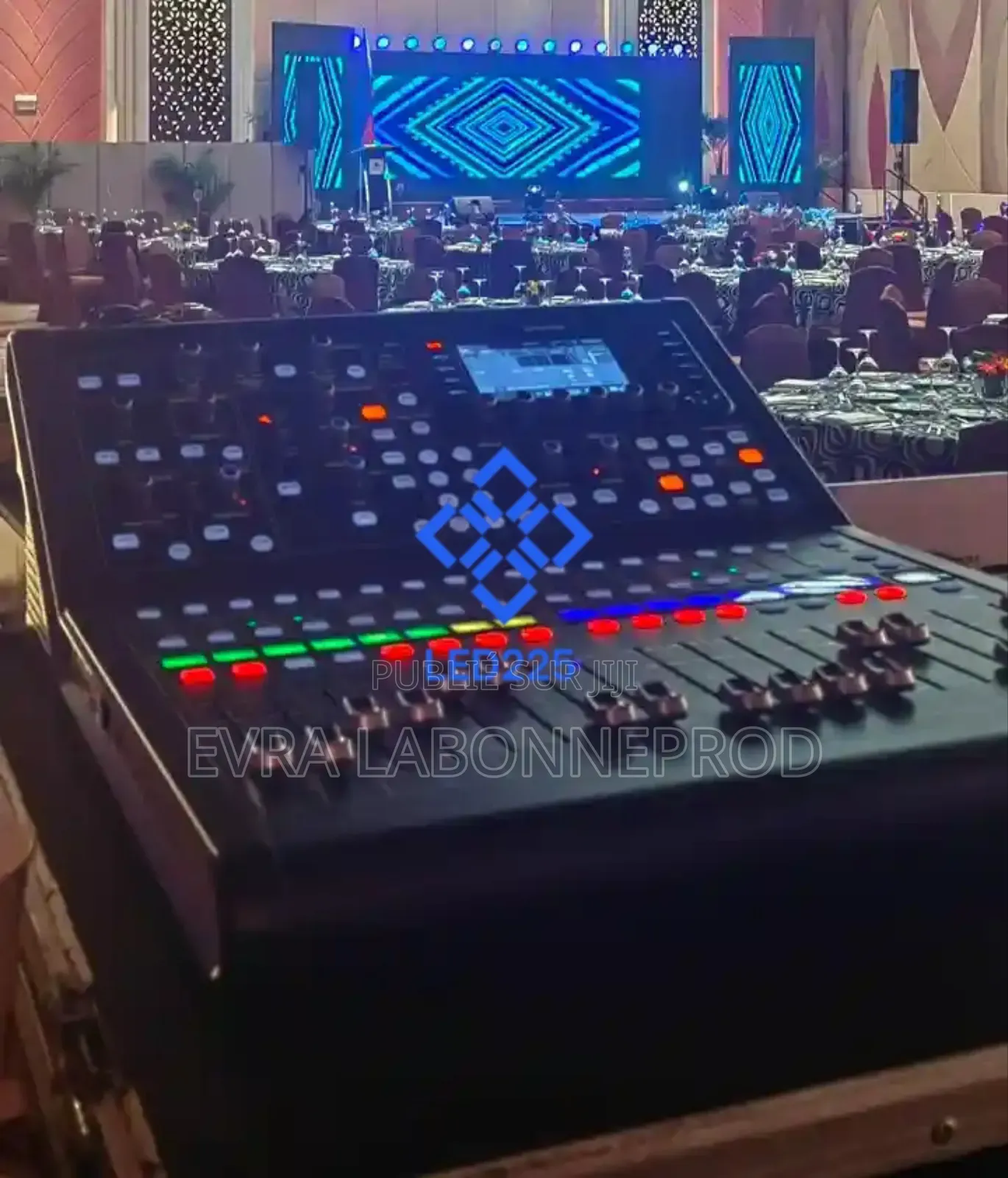 Location Écran Géant 34 M2 Pour La Salle Des Fête Sofitel Abidjan