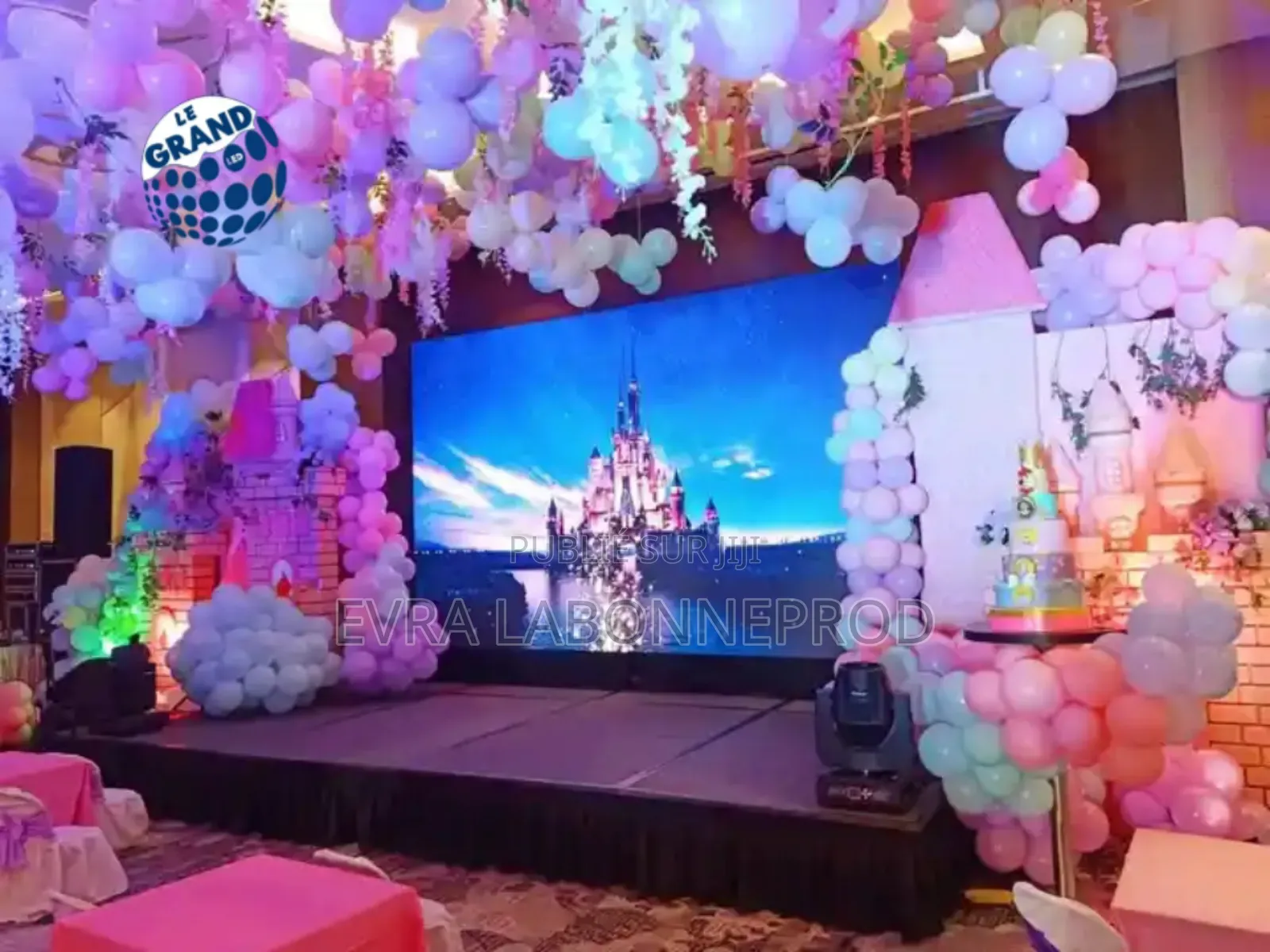 Location Écran Géant 34 M2 Pour La Salle Des Fête Sofitel Abidjan
