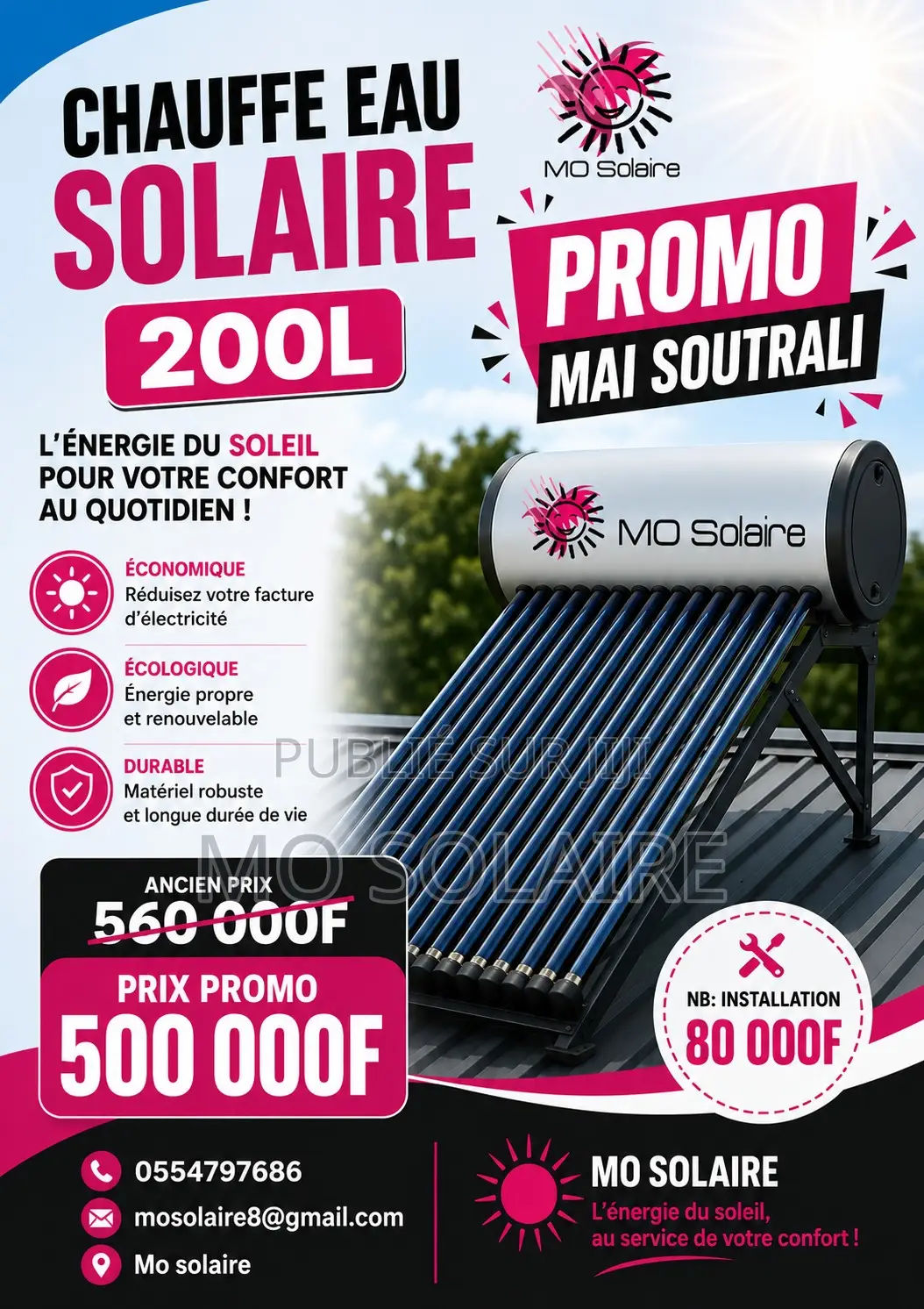 Chauffe Eau Solaire