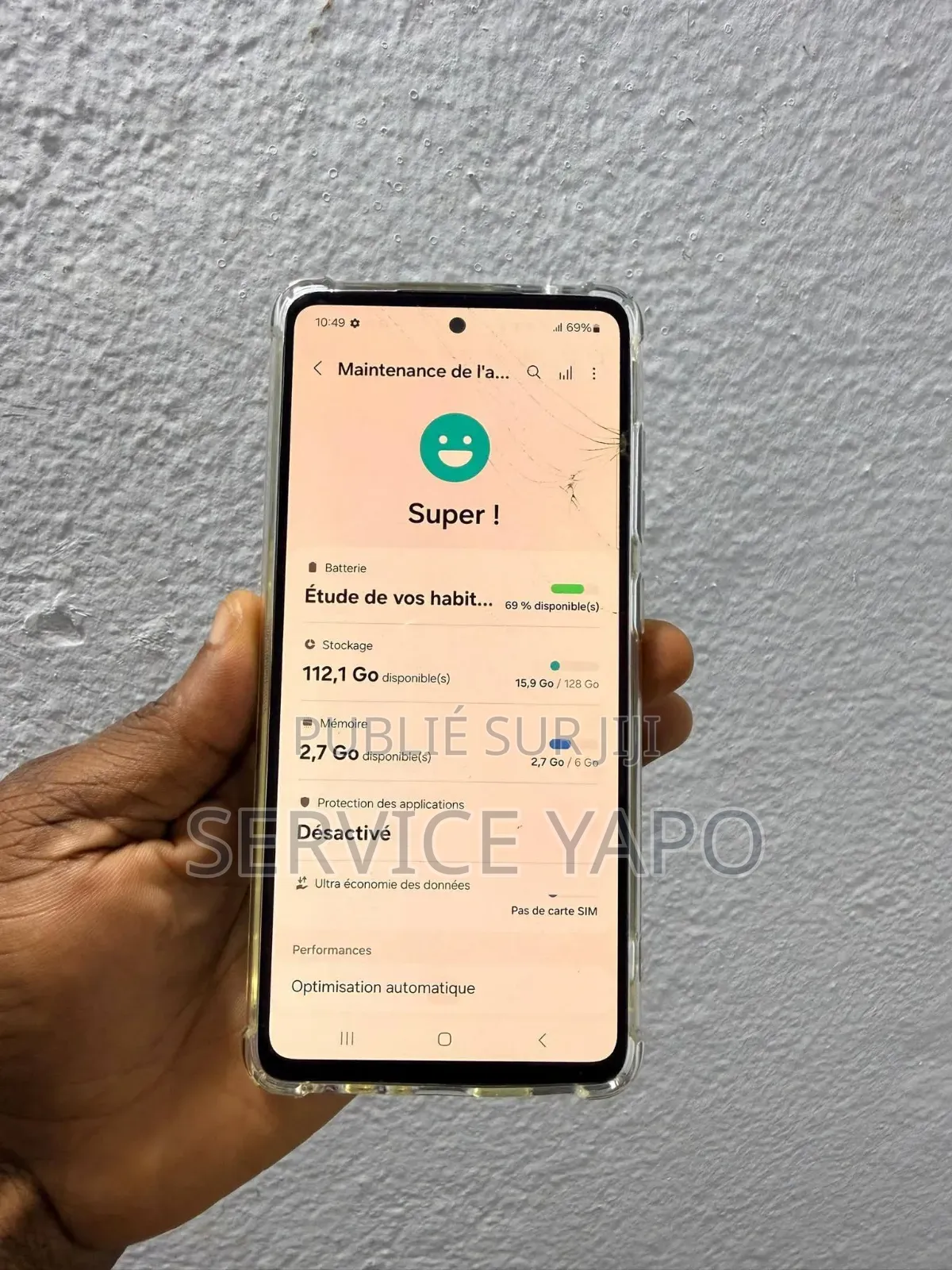 Nouveau Samsung Galaxy A54 256 GB Bleu