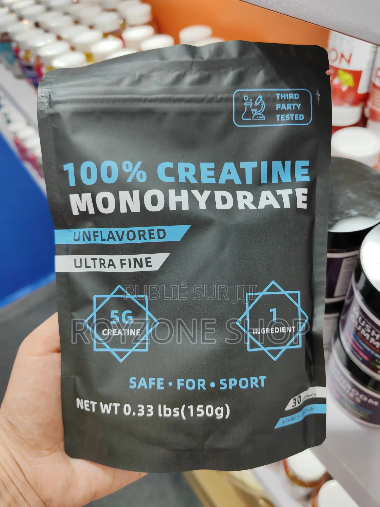 Créatine Monohydrate 100% Pure