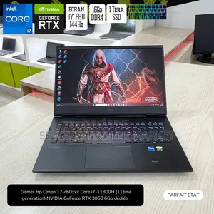 Nouveau Ordinateur portable HP Omen X 17t 16GB Intel Core i7 SSD 1T
