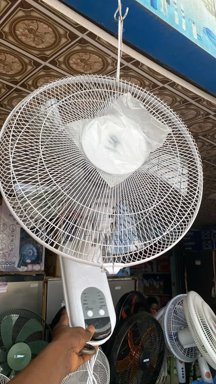Ventilateur St Mural 16 Pouces Avec Commande- Neuf - Stock À Abobo