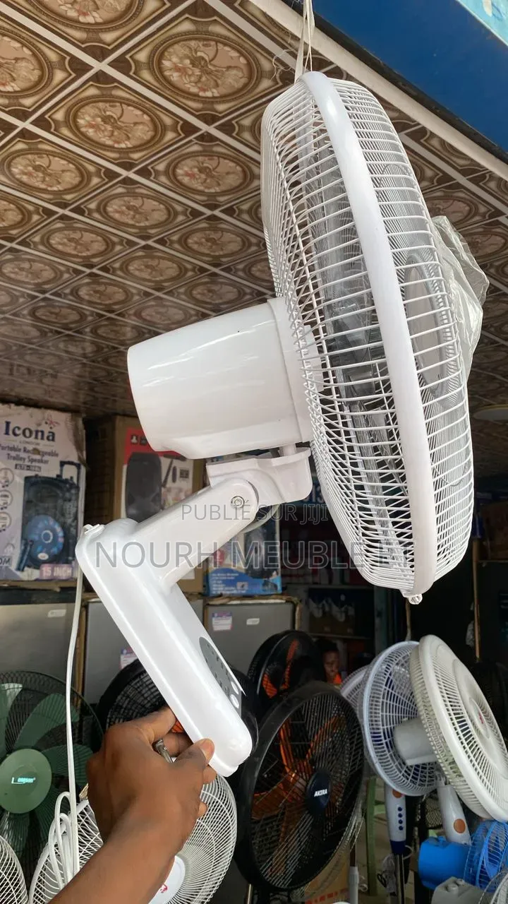 Ventilateur St Mural 16 Pouces Avec Commande- Neuf - Stock À Abobo