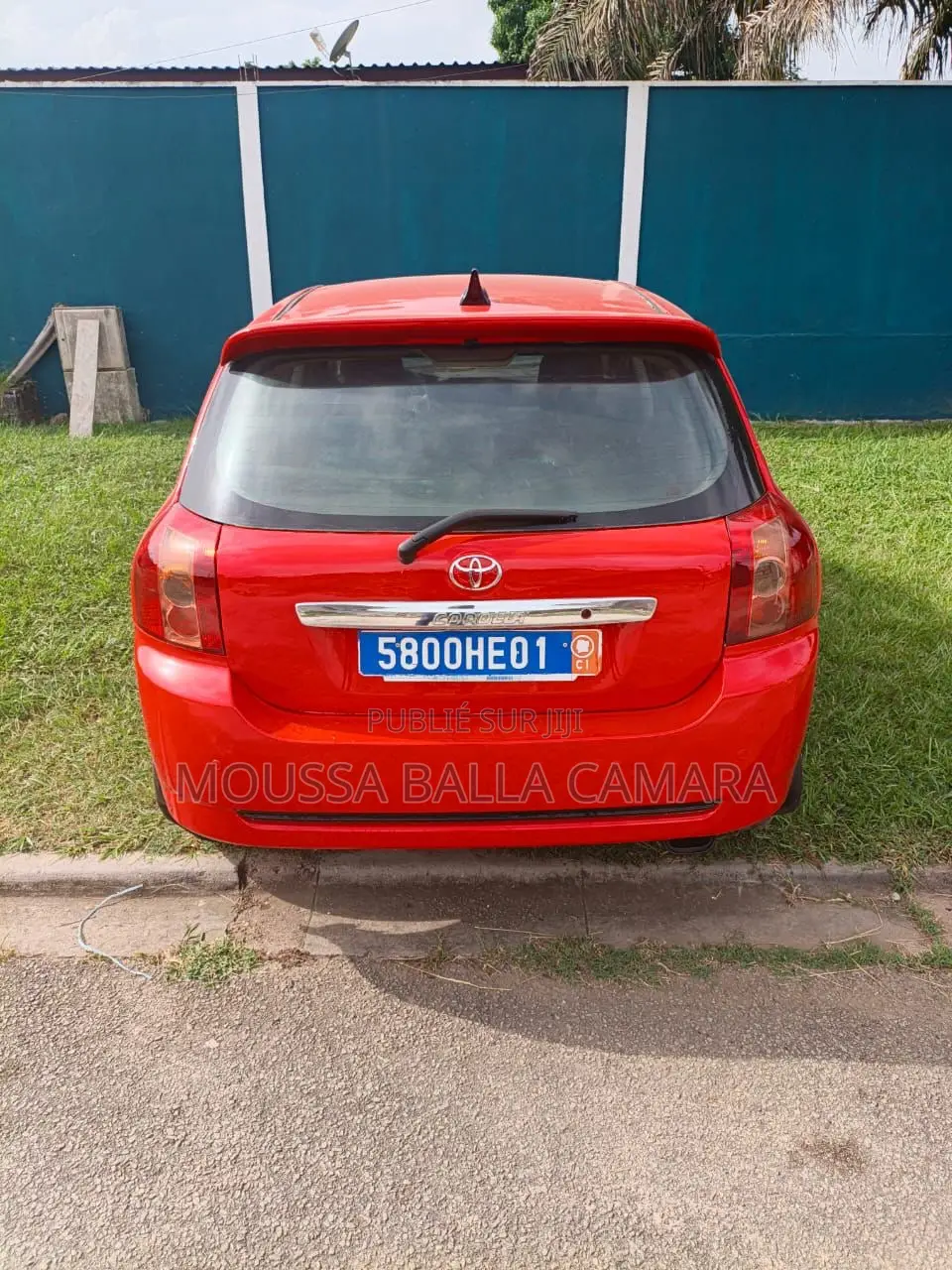 Toyota Corolla 1.4 2004 Rouge