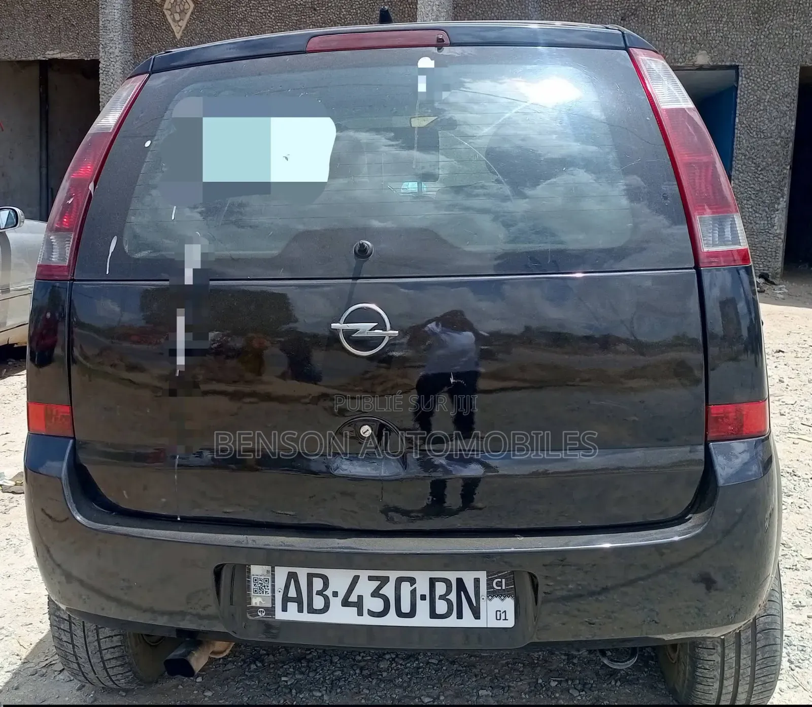 Opel Meriva 2003 Noir