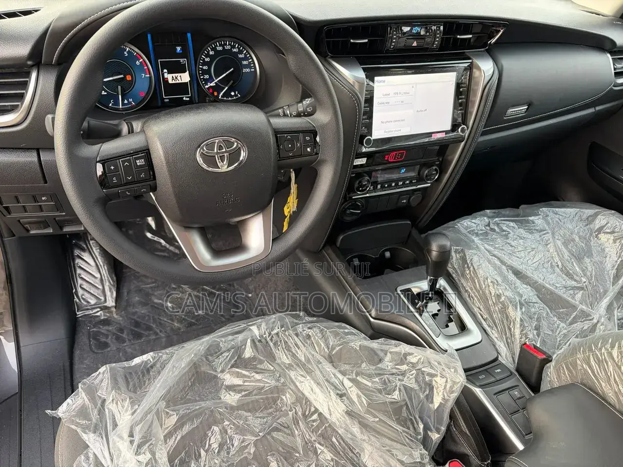 Nouveau Toyota Fortuner 2025 Gris