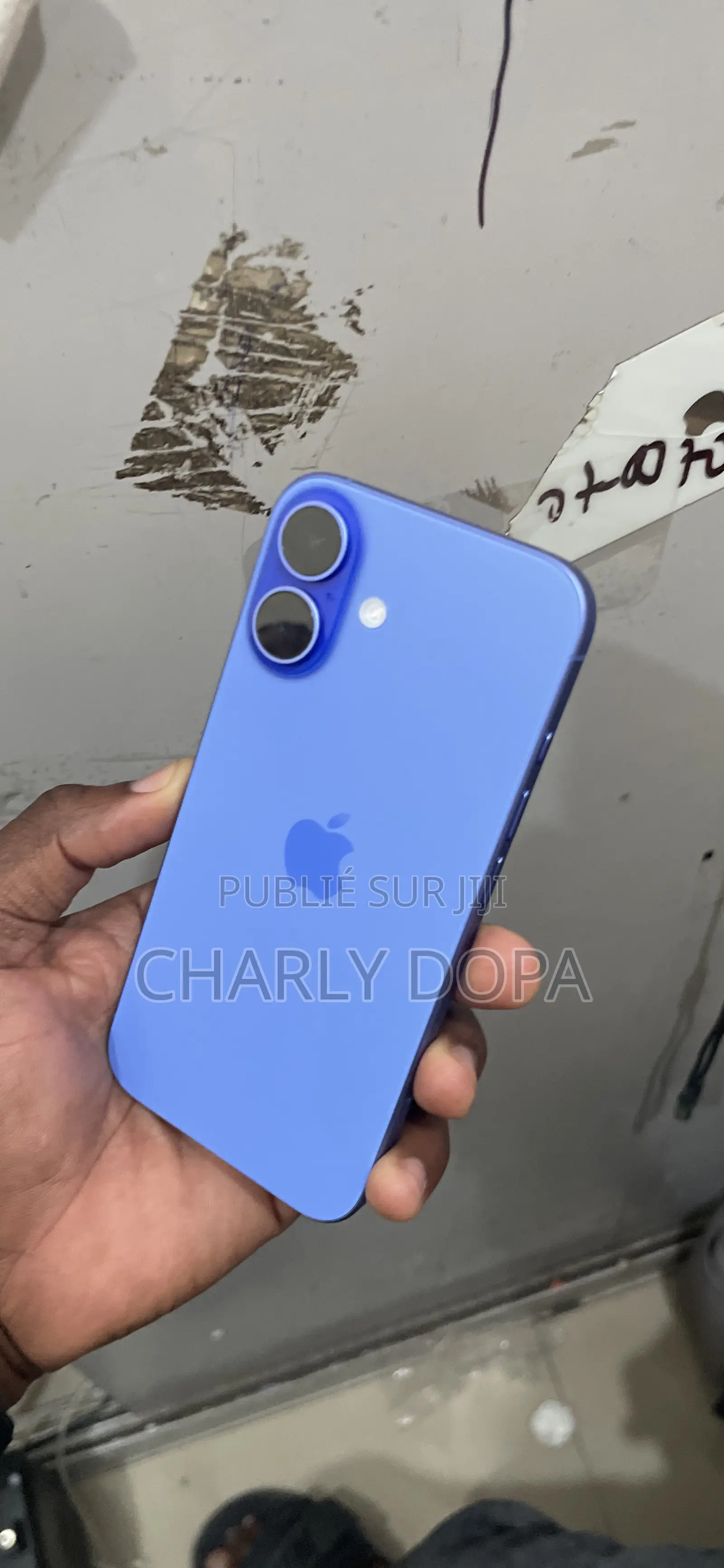 Apple iPhone 16 128 GB Bleu