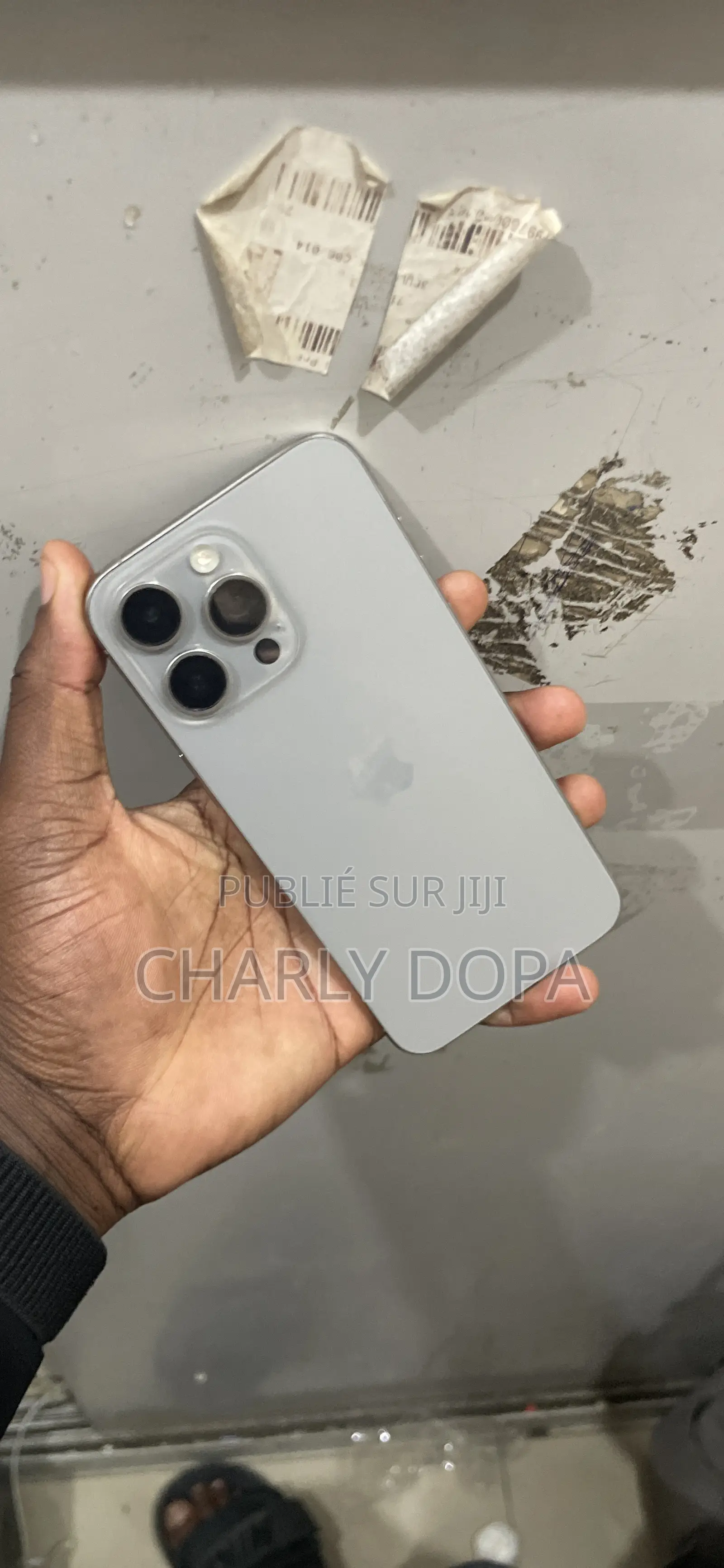 Apple iPhone 15 Pro Max 256 GB Argenté