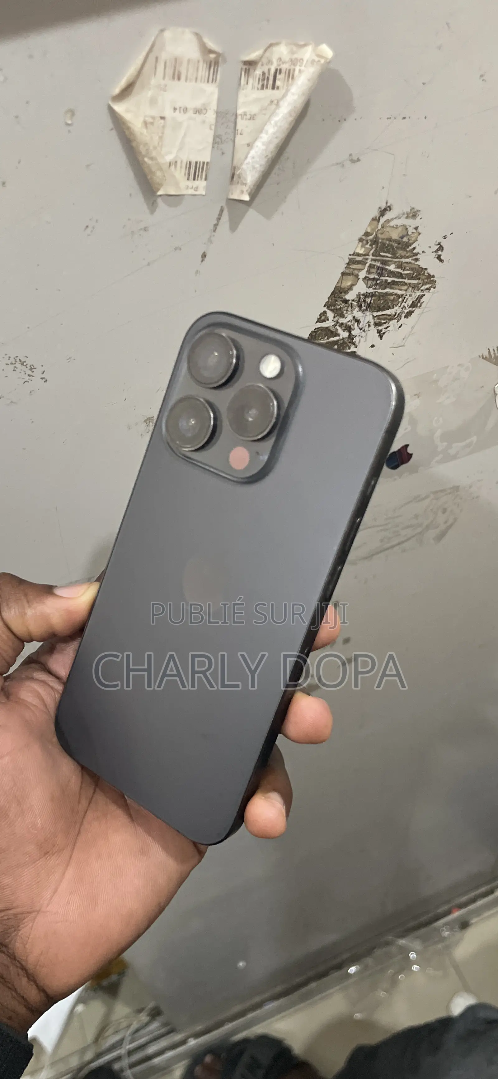 Apple iPhone 15 Pro 128 GB Noir