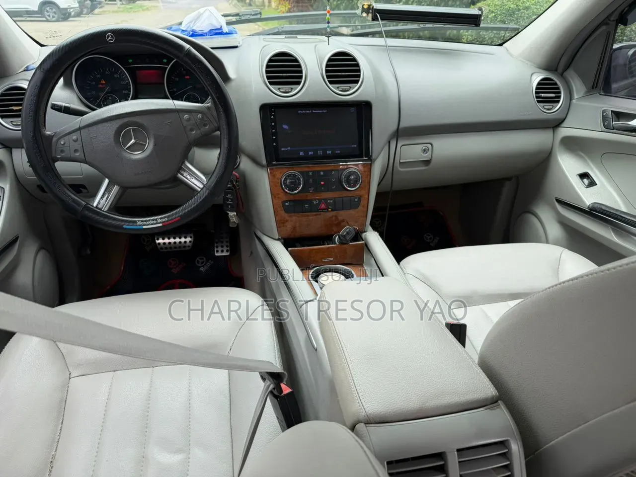 Mercedes-Benz M Class ML 350 AWD 4Matic (3.5L V6 7A) 2006 Noir
