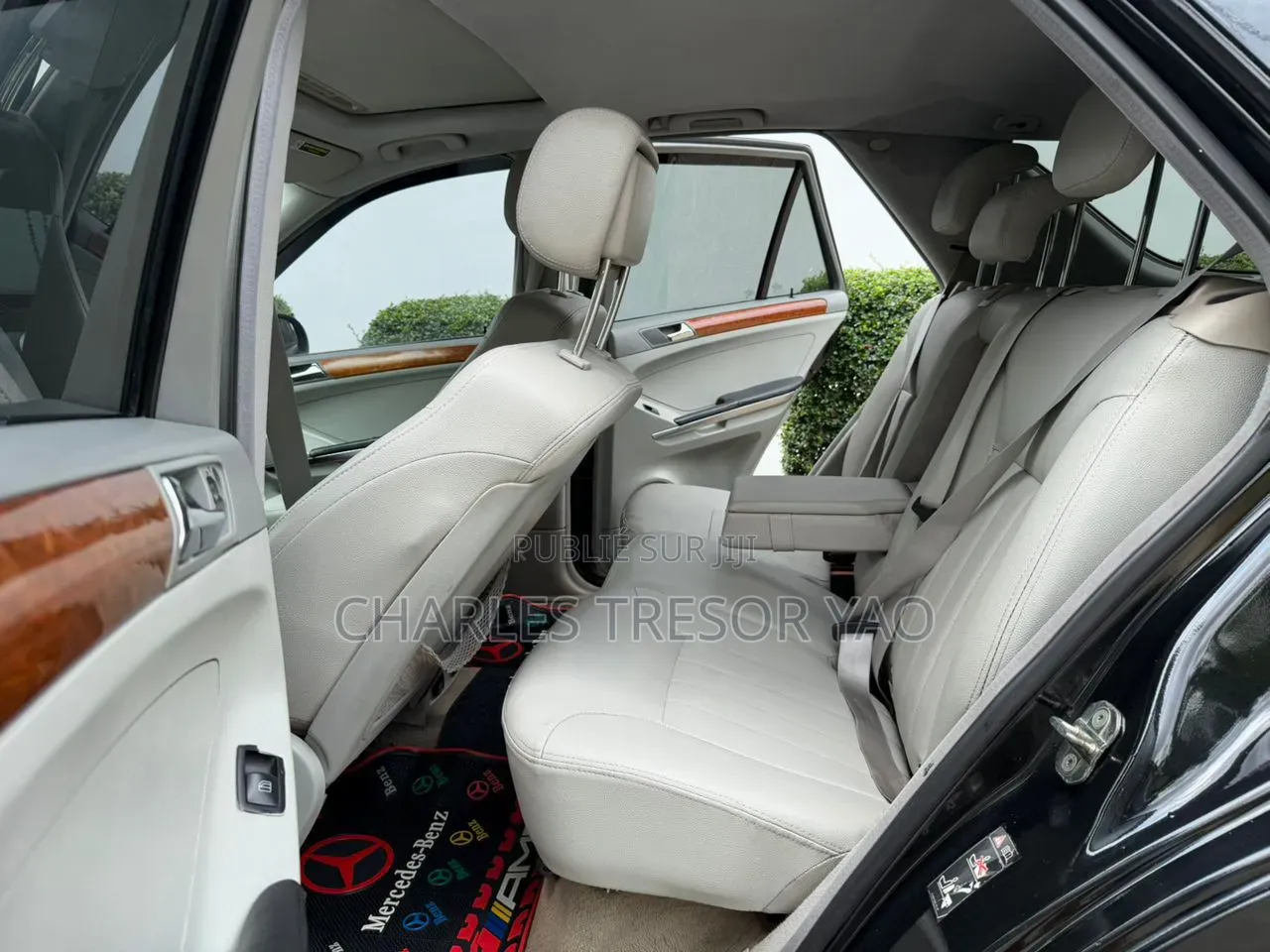 Mercedes-Benz M Class ML 350 AWD 4Matic (3.5L V6 7A) 2006 Noir