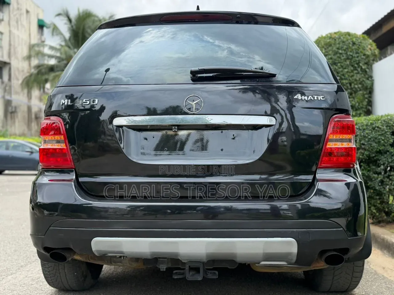 Mercedes-Benz M Class ML 350 AWD 4Matic (3.5L V6 7A) 2006 Noir