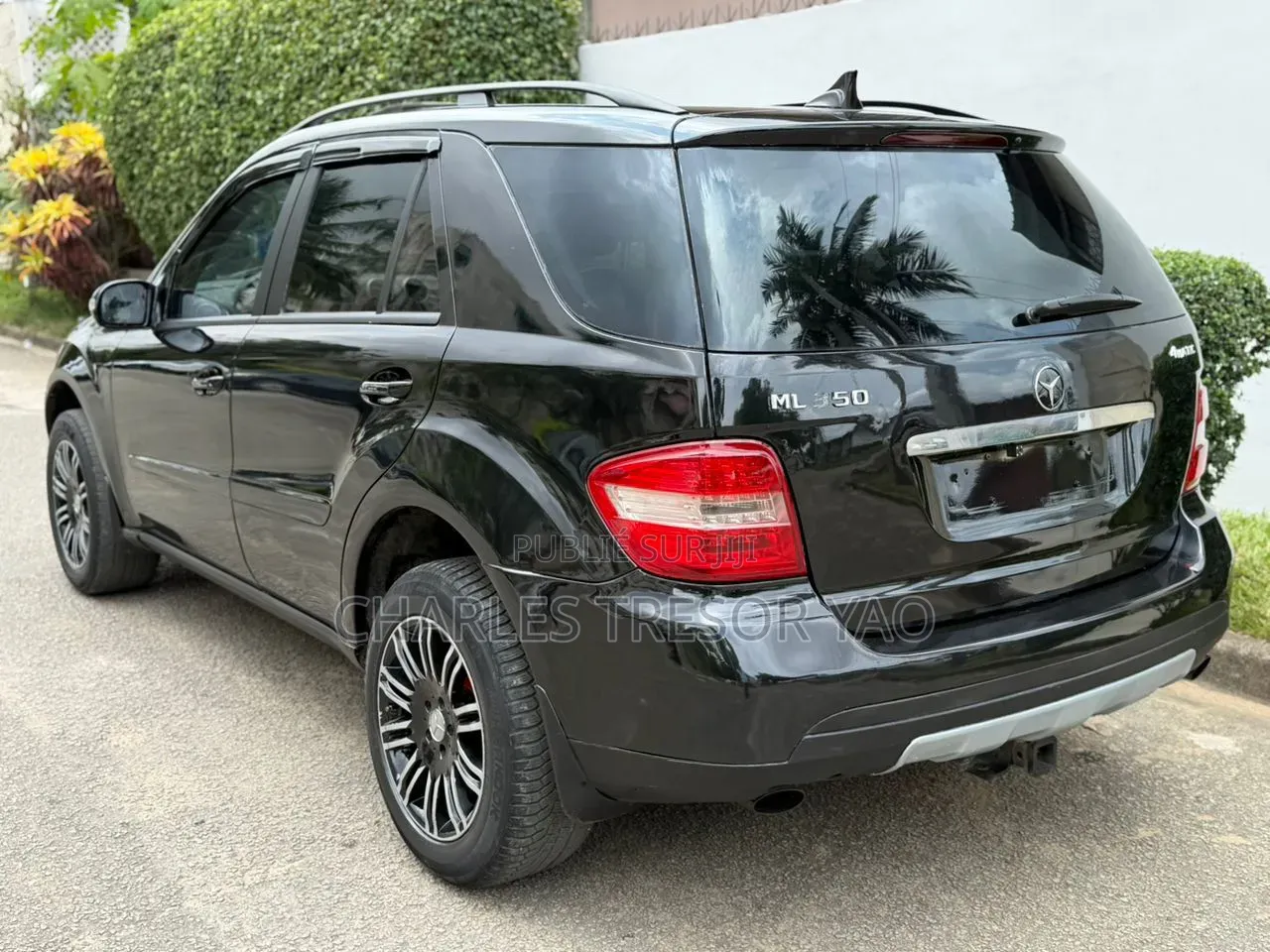Mercedes-Benz M Class ML 350 AWD 4Matic (3.5L V6 7A) 2006 Noir