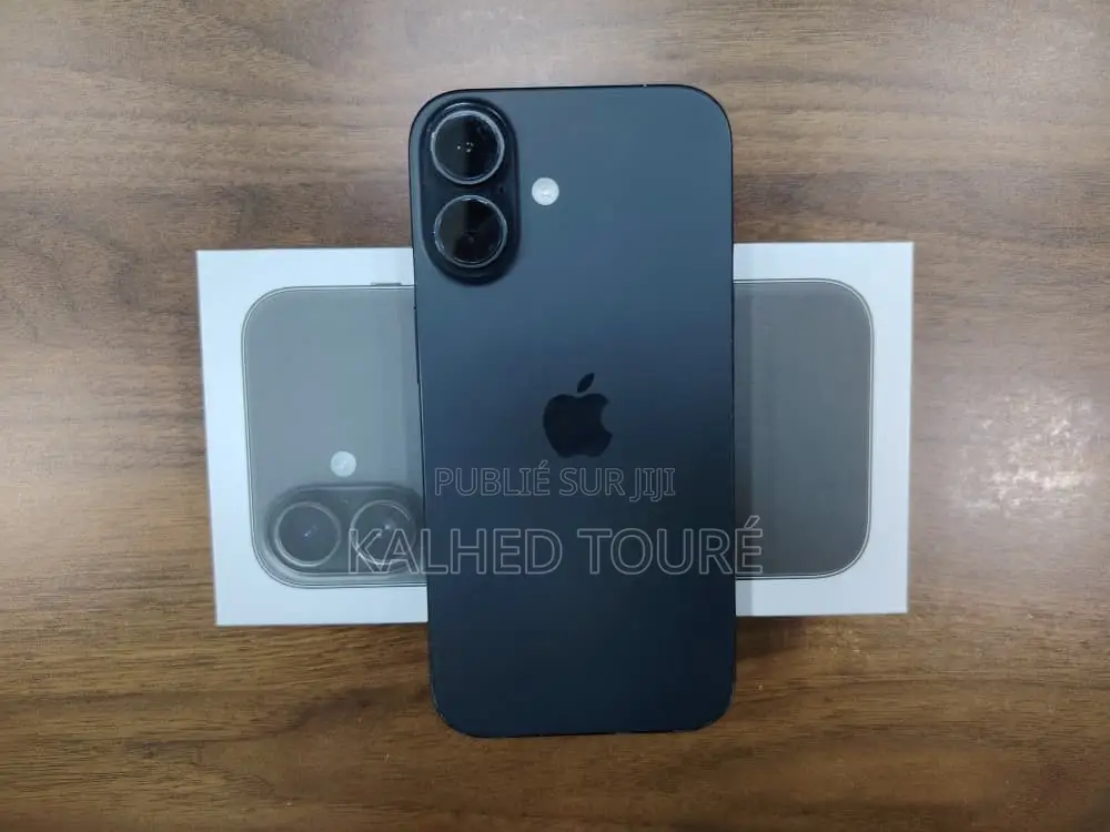 Apple iPhone 16 256 GB Noir