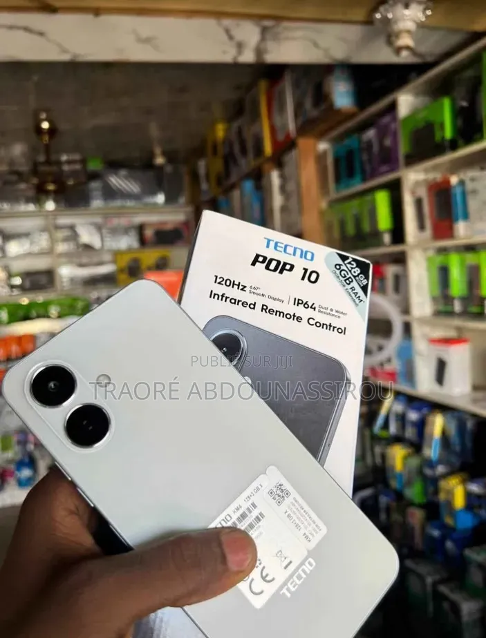 Nouveau Tecno Pop 10 128 GB Gris