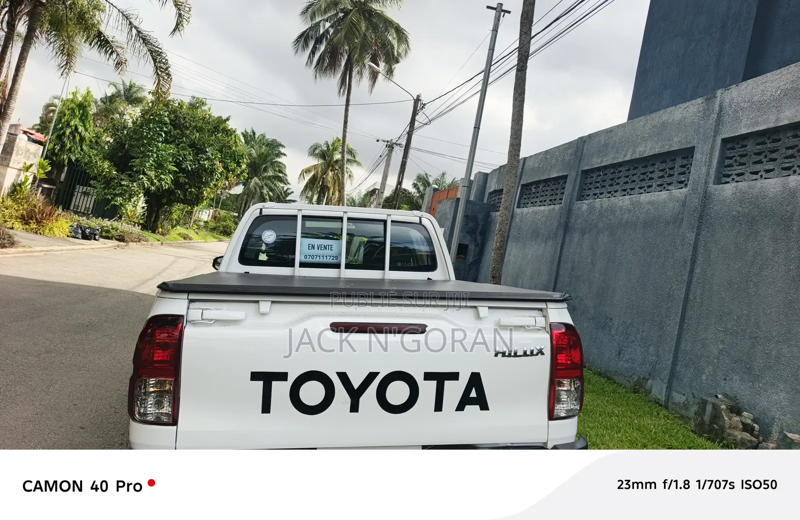 Toyota Hilux 2019 Blanc