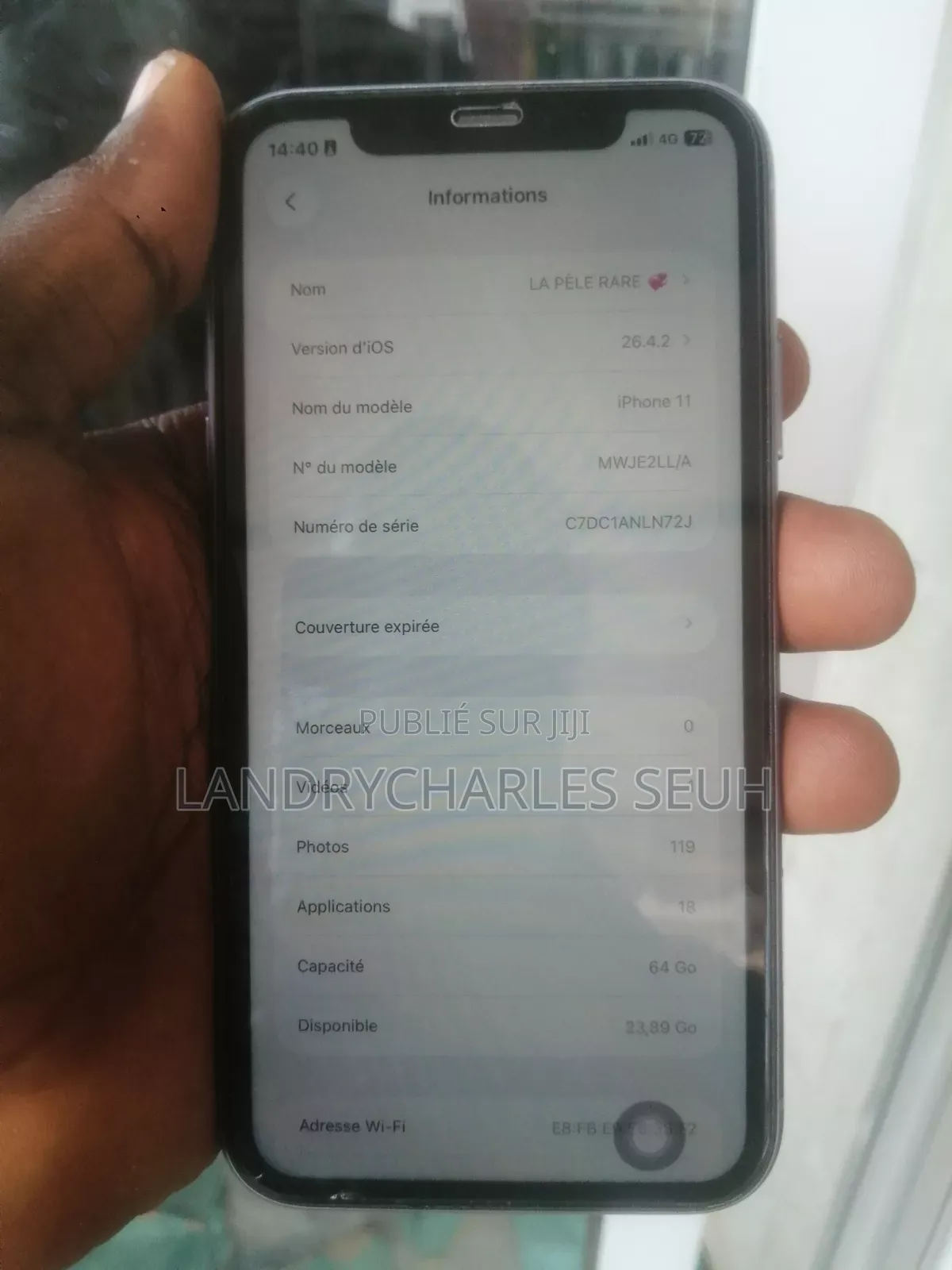 Apple iPhone 11 64 GB Violet