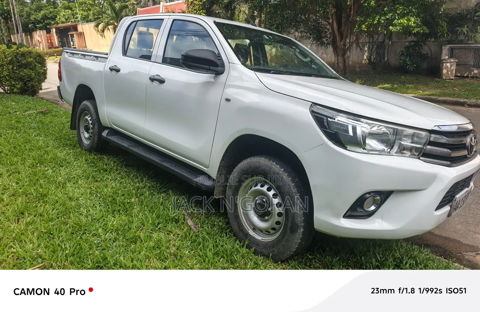 Toyota Hilux 2019 Blanc