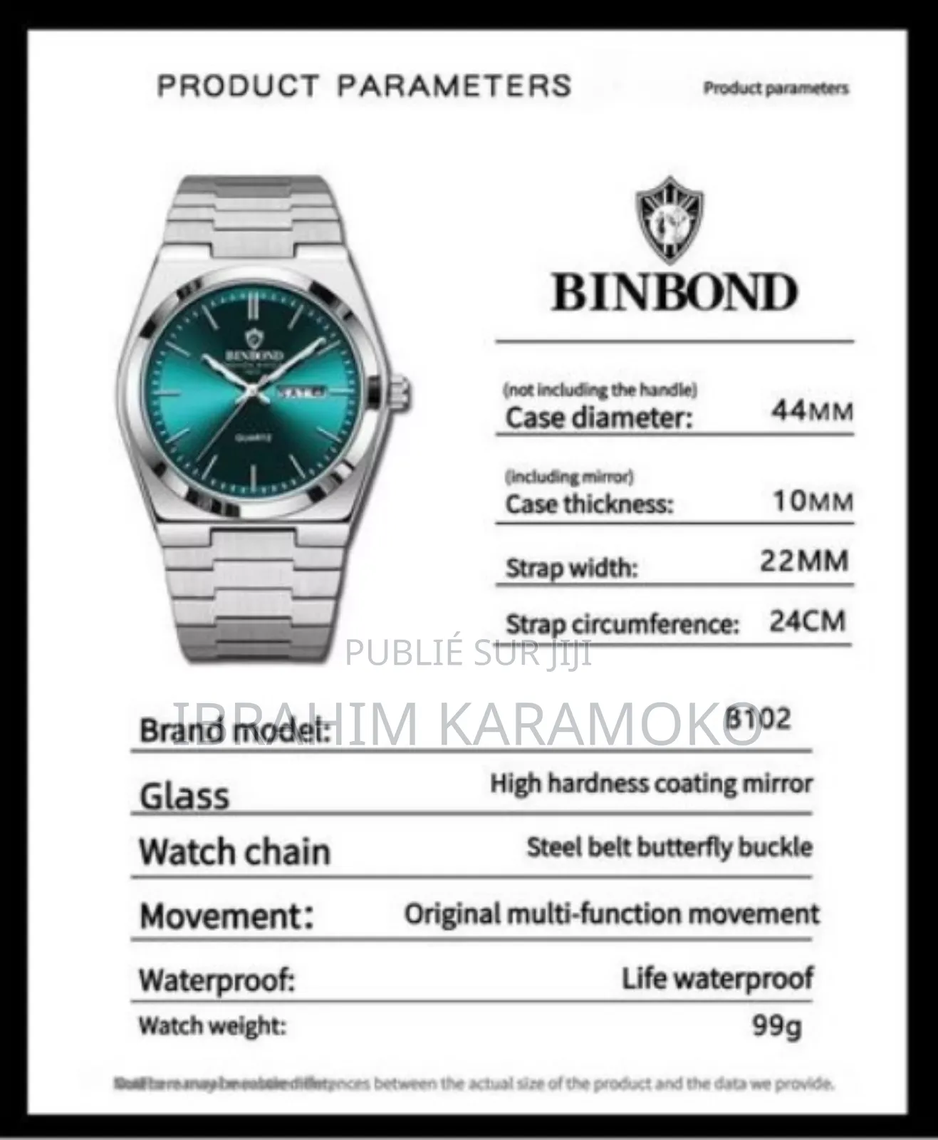 Montre Binbond