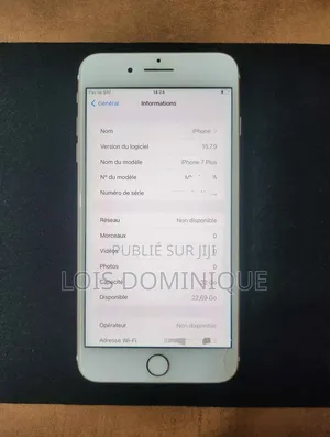 Apple iPhone 7 Plus 128 GB Argenté