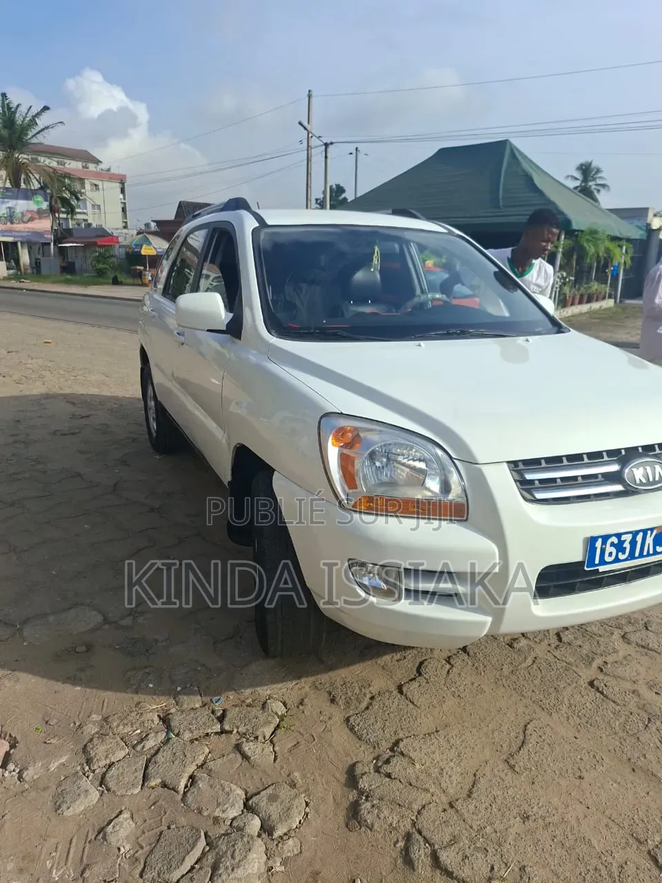 Kia Sportage 2006 Blanc cassé