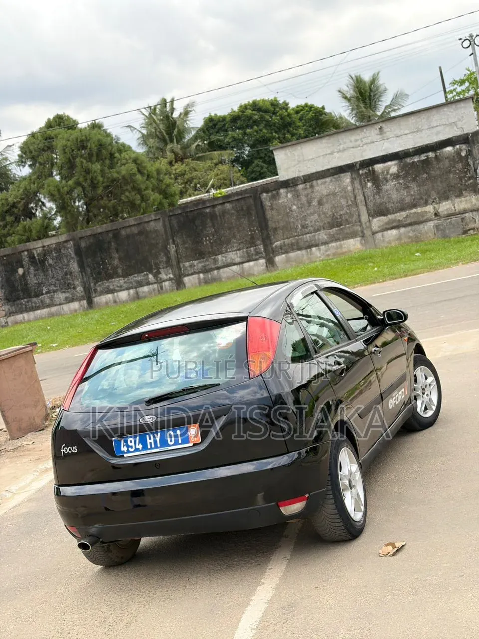 Ford Focus 2002 Noir