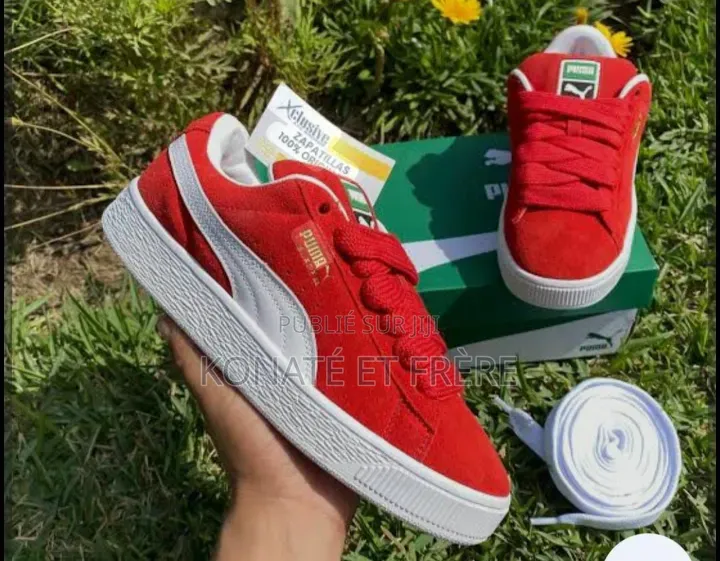 Chaussures Puma Rouge