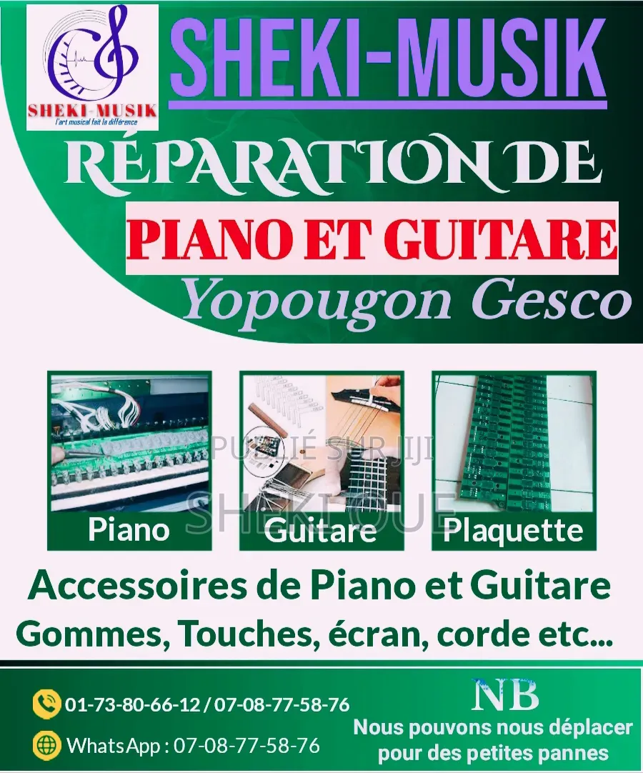 Réparation d'Instruments De Musique