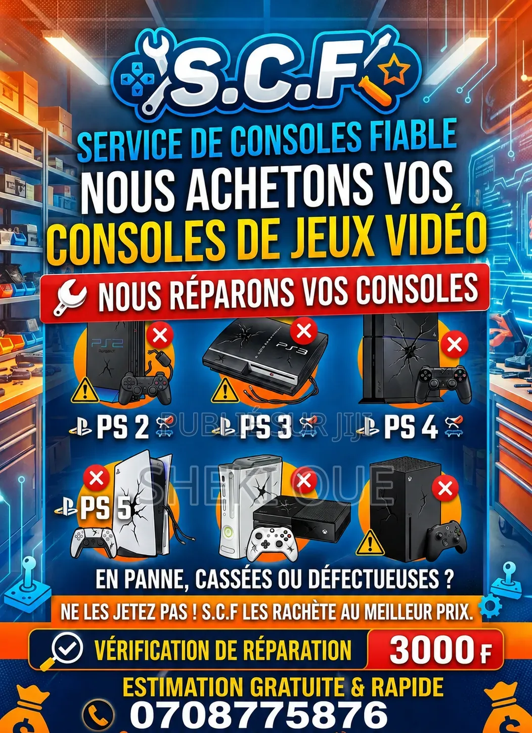 Console De Jeux Vidéo