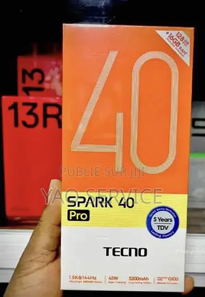 Nouveau Tecno Spark 40 128 GB Gris