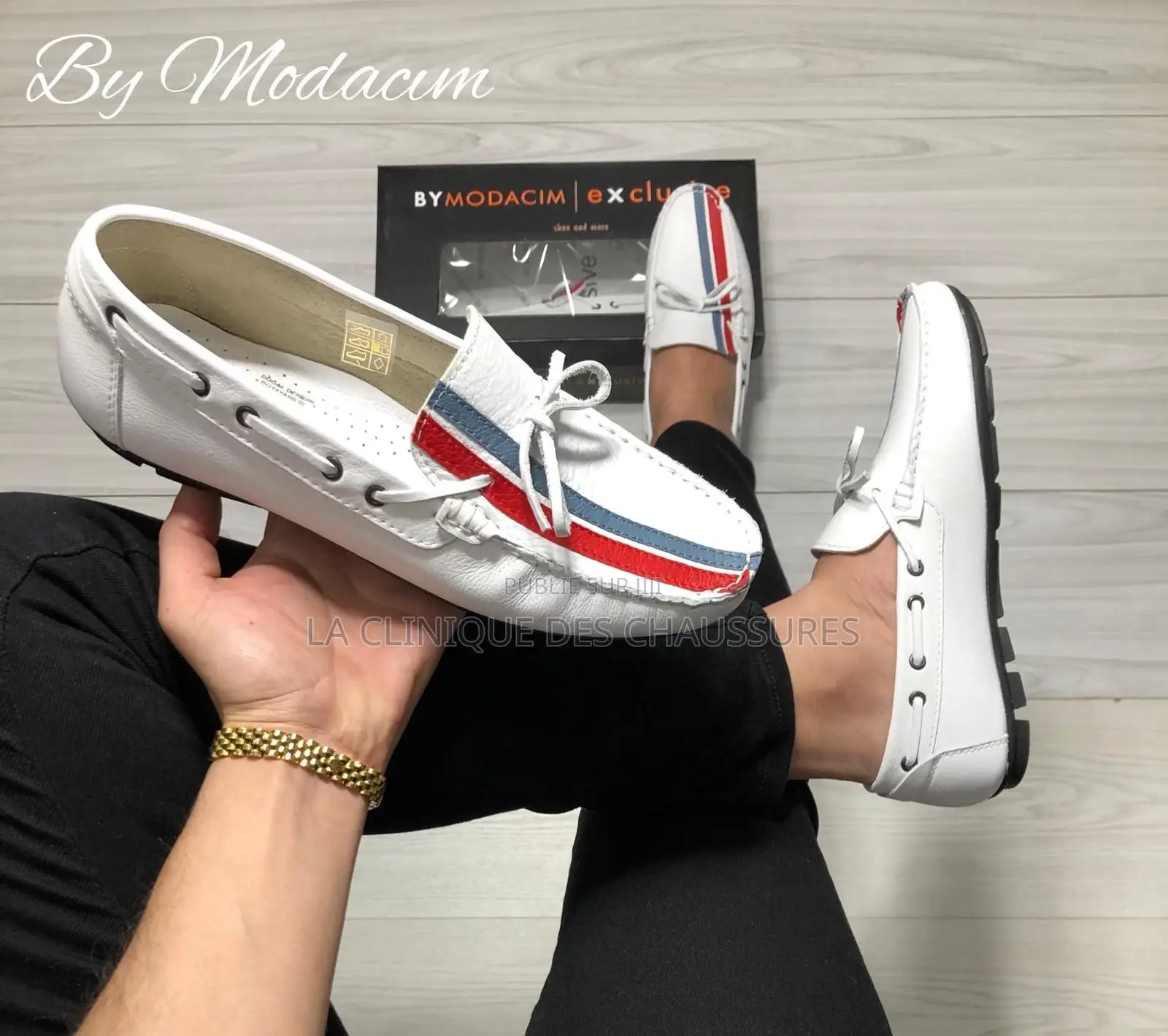 Moccasins en Cuir