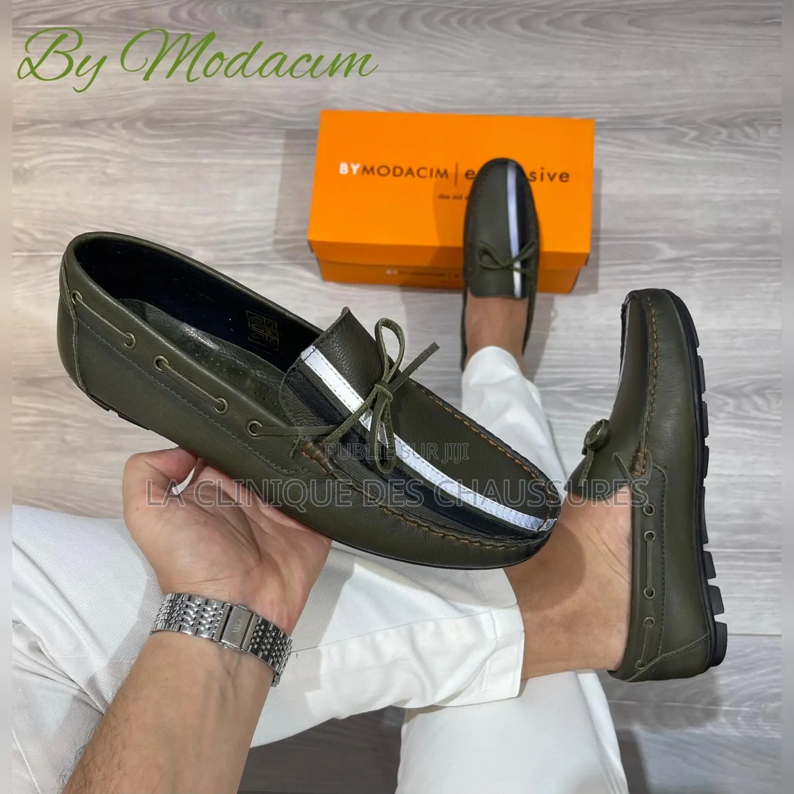 Moccasins en Cuir
