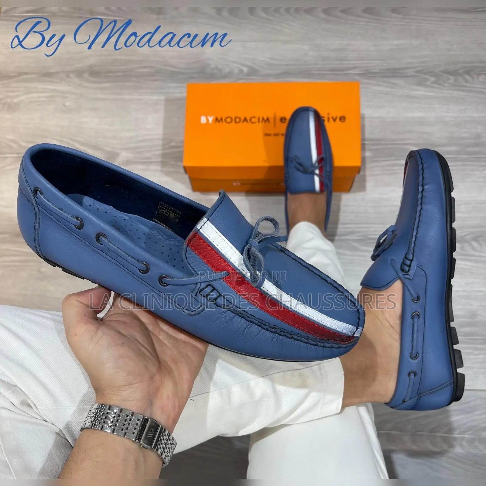 Moccasins en Cuir