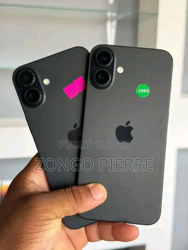 Nouveau Apple iPhone 16 256 GB Noir