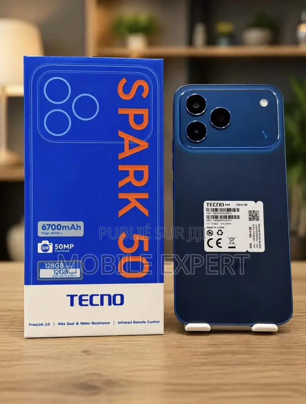 Nouveau Tecno Spark 50 128 GB Noir