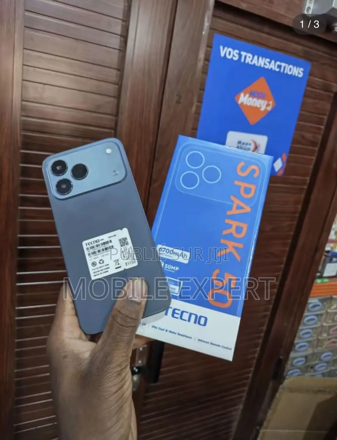 Nouveau Tecno Spark 50 128 GB Noir