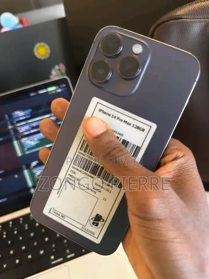 Nouveau Apple iPhone 14 Pro 256 GB Noir